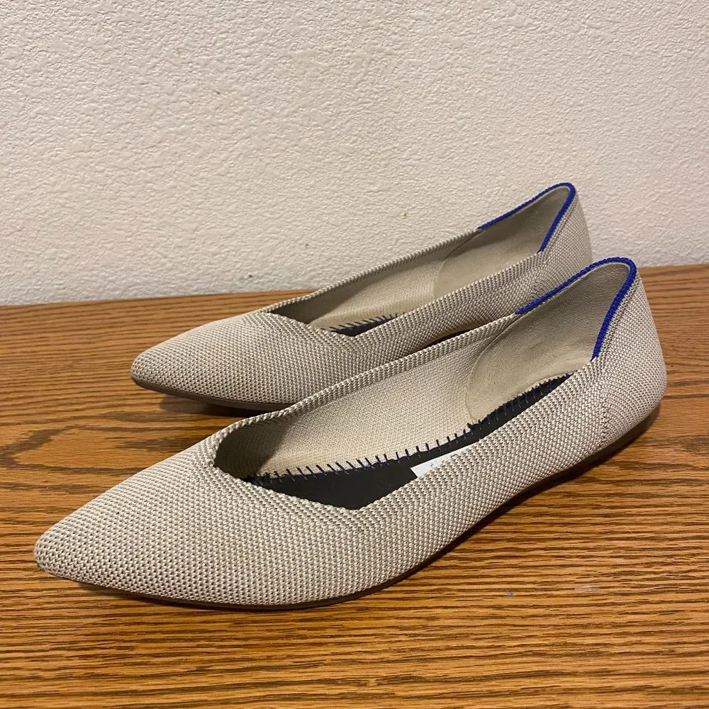Rothy's Light Gray Flats - Picture 1 of 11